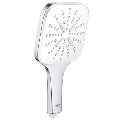 Grohe QuickFix Vitalio Handdouche - 13cm - vierkant - 3 straalsoorten - chroom