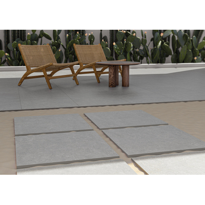 Terravito Ostino - 60x60cm - 20mm - gerectificeerd - Grijs
