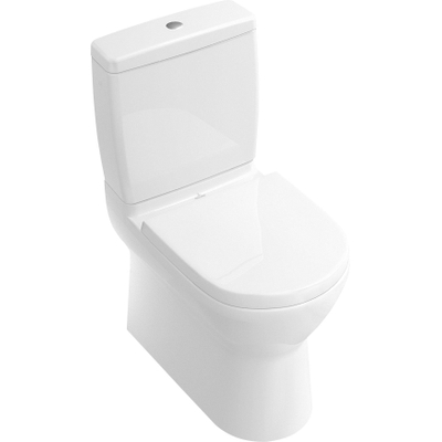 Villeroy & Boch O.novo duobloc closet - met spoelrand PK - White Alpine (glans wit)