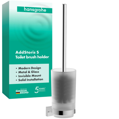 Hansgrohe AddStoris S closetborstelgarnituur wandmontage chroom