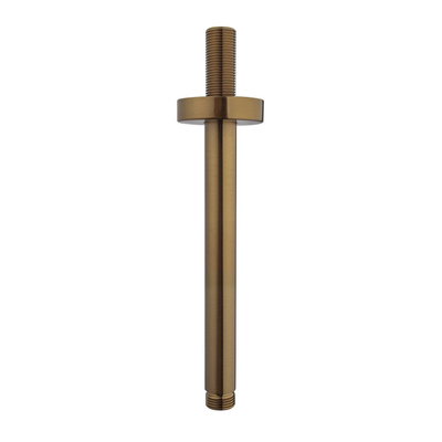 Wiesbaden UniMatch bras de douche avec fixation plafond 20 cm cuivre bronze brossé PVD