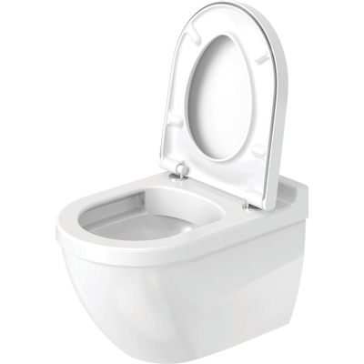 Duravit Starck 3 WC suspendu à fond creux sans bride 54cm avec accrochage caché blanc