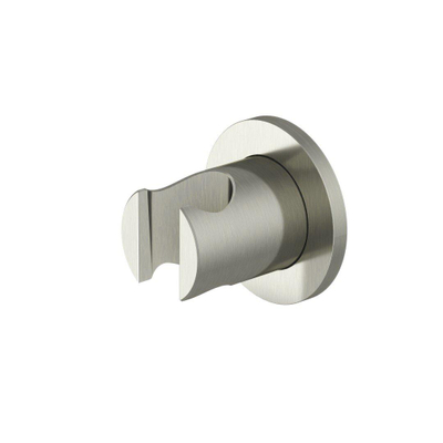 Hotbath Archie Support mural - adapté au support de douchette - Inox