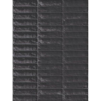 SAMPLE Emil Total Brick Carreau mural 6x24cm 10mm Anthracite
