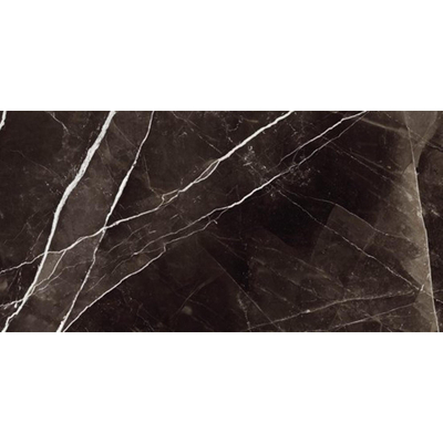 Ceralto Marfilo Vein Carrelage de sol - 60X120 - 10mm - brillant - noir