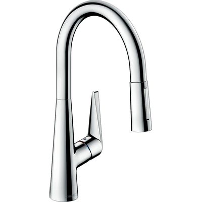 Hansgrohe Talis mitigeur monocommande de cuisine 160 avec douchette extractible, chromé