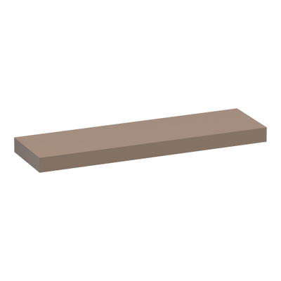 BRAUER Creek plan supérieur suspendu - 160x50x10cm - moka mat
