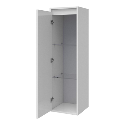 BRAUER Nexxt Armoire colonne 35x120cm gauche Blanc brillant