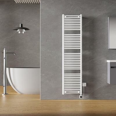 Wiesbaden Elara Elektrische radiator Smart WiFi - 181.7x45cm - glans wit