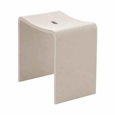 Wiesbaden Zita kruk - 40x30x42.5cm - solid surface - beige