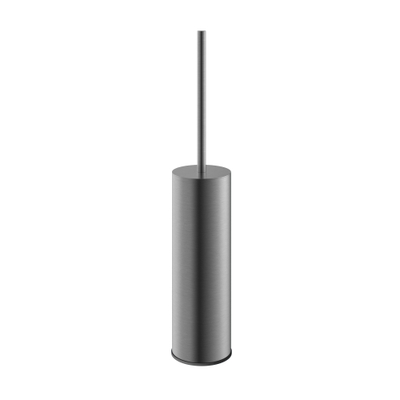Hotbath Archie WC-borstelgarnituur - vrijstaand - PVD - geborsteld gunmetal (antraciet)