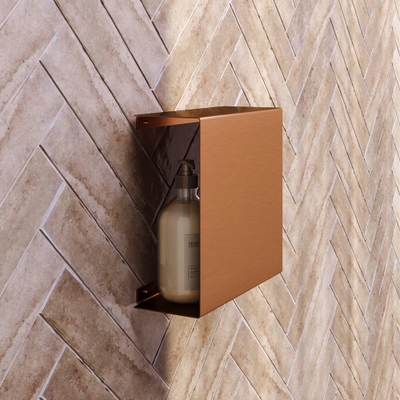 Brauer Niche salle de bains - 25x25cm - Cuivre brossé