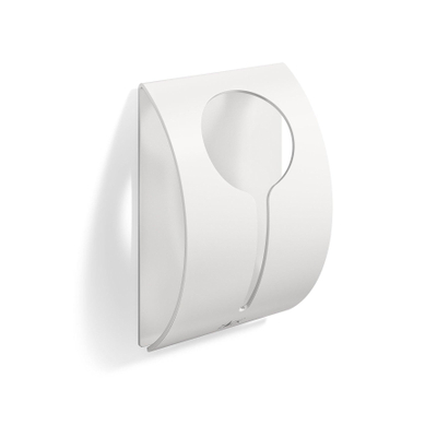 Zack Peco porte-serviettes - autocollant - blanc