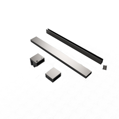 Aqua Vista Jeu de profilés SMART Gun Metal Light