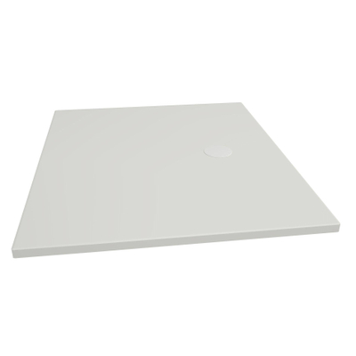 Xenz Flat Plus Douchebak - 100x120cm - Rechthoek - Wit mat