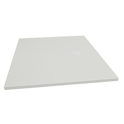 Xenz Flat Plus Douchebak - 120x100cm - Rechthoek - Wit mat