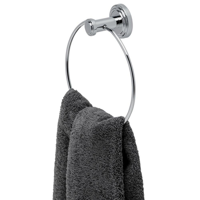 Geesa Naxos Anneau porte-serviette Chrome