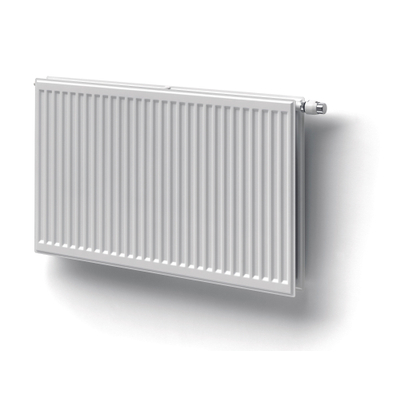 Stelrad Hygiene ECO paneelradiator 70x50cm type 20 584watt 4 aansluitingen Staal Wit glans