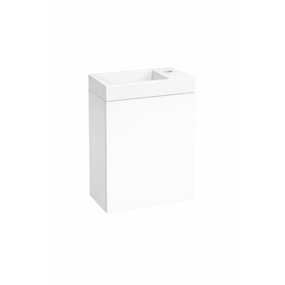 GO by Van Marcke Vikos fonteinset - 40cm - deur links - kraangat rechts - white standard (wit)