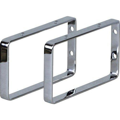 HR Badmeubelen Cadre de fontaine 21x12x2cm Set de 2 pièces Chromé