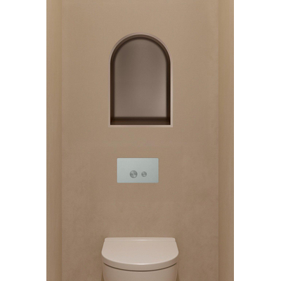 Hotbath &MORE Inbouwbox of inbouwnis Toogmodel - 30x45x10cm - Tuscan bronze