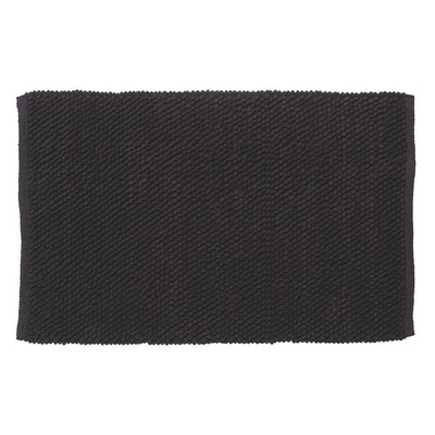 Sealskin Delhi Tapis de bain 60x90 cm Coton Gris foncé
