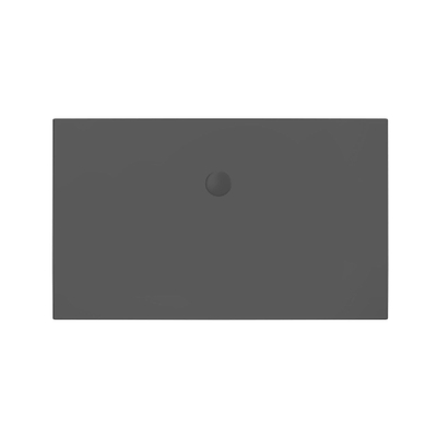 Xenz Flat Plus Douchebak - 90x150cm - Rechthoek - Ebony (zwart mat)