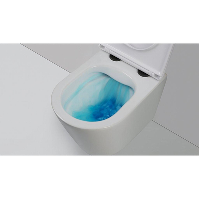 QeramiQ Parte Bevestigingsset - voor toiletzitting QeramiQ Dely (Swirl) - mat zwart