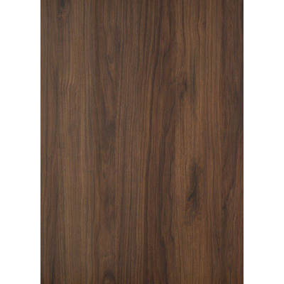 H&R Badmeubelen Juice Meuble sous-vasque - 160x45x40cm - coin gauche arrondi - 2 tiroirs - poignée intégrée - Chêne foncé