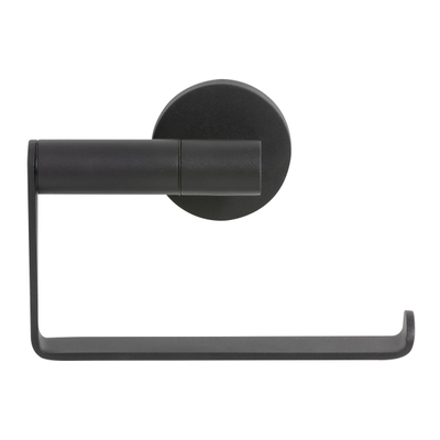 Tiger Noon Toiletaccessoireset - toiletborstelhouder - gesloten - toiletrolhouder - zonder klep - handdoekhaak - enkel - zwart