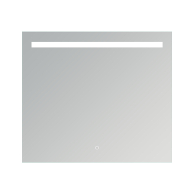 Arcqua Cube spiegel – 80x70 cm – LED-verlichting – spiegelverwarming, dimbaar – Naturel