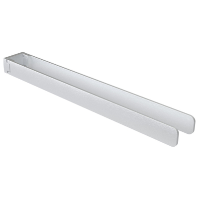 Haceka Aline Porte-serviettes - 46cm - double - pivotant - aluminium brossé