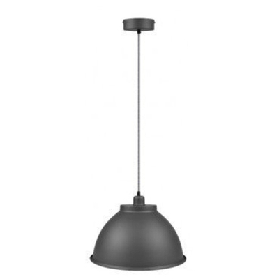 Njoy Hanglamp industrieel met E27 fitting IP20 38x25cm verlichting grijs