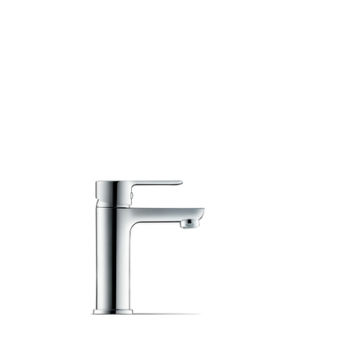 Duravit A.1 1 greeps wastafelmengkraan - 149x43x167mm - hoogglans chroom