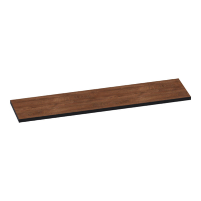 BRAUER Ocean Edge topblad - 200x46x4cm - Forest Cacao