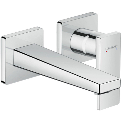Hansgrohe Metropol afbouwdeel wastafelkraan - 2-gats - voorsprong 16.5cm - chroom