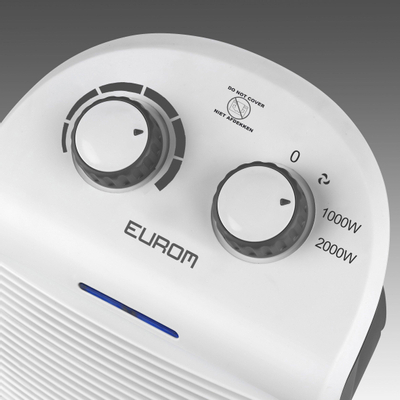 Eurom safe-t radiateur soufflant 2000watt 13 x 18,4 x 24 cm blanc
