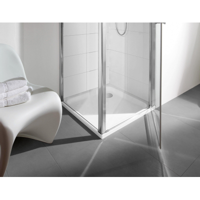 Villeroy & Boch O.novo Denia douchebak acryl vierkant - 90x90x6cm - White Alpine (glans wit)