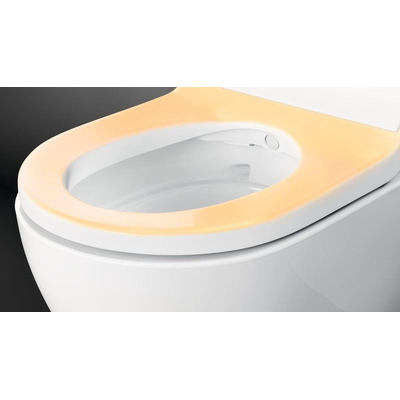 Geberit AquaClean Tuma Comfort Douchewc - spoelrandloos- wand - rimfree - glans wit