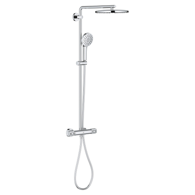 GROHE Vitalio Joy+ doucheset - 28cm - rond - thermostatisch - chroom