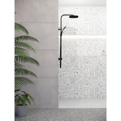 Terravito Hovano Carrelage mural - 60x120cm - rectifié - blanc mat