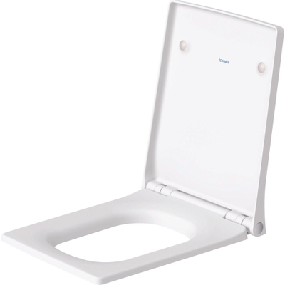 Duravit Viu Abattant WC avec couvercle softclose blanc