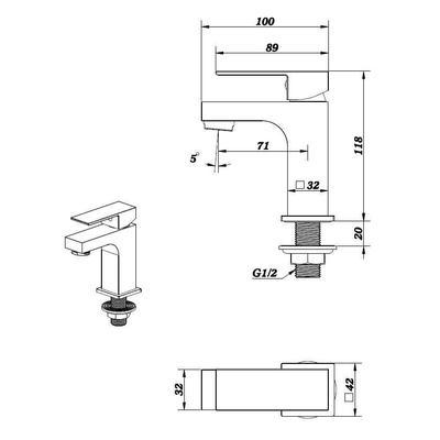 Best Design Box Robinet lave-mains