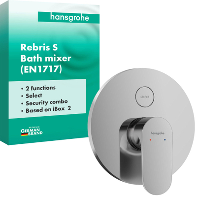 Hansgrohe Rebris S mengkraan inbouw voor iBox Universal 2 chroom