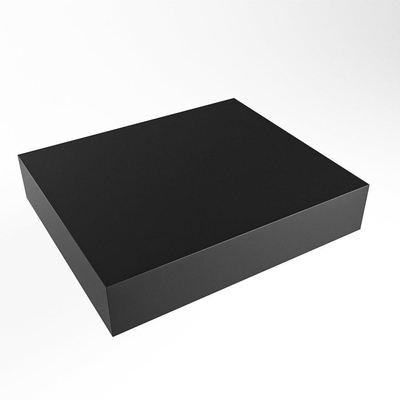 Mondiaz TOP 51 Topblad - 40x51x12cm - geschikt voor afdekplaat - Solid surface - Urban
