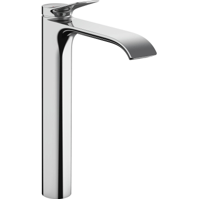 Hansgrohe VIVENIS 1 greeps wastafelkraan - 250 PopUp - trekwaste - hoogglans chroom