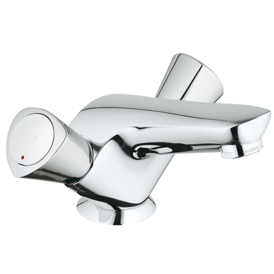 GROHE Costa S robinet de lavabo avec vidage avec bec coulé chromé