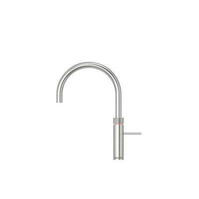 Quooker Fusion Round kokendwaterkraan - draaibare uitloop - Combi reservoir - Warm / kokend water - RVS