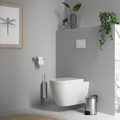 Brauer Brushed Edition Toiletrolhouder - PVD - geborsteld RVS