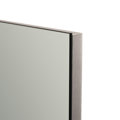 BRAUER Alu Miroir 80x70x2.5cm rectangulaire sans éclairage aluminium